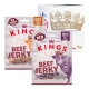 Kings - Beef Jerky - Variety Case - Sweet and Smokey BBQ - Box of 12 x 60 g