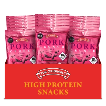 Pub Original - Pork Crunch - BBQ - Box of 18 x 30 g