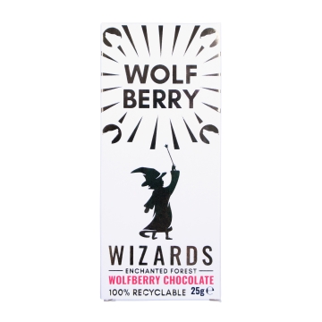 Wizards Magic Kids Enchanted Forest Wolfberry Chocolate  25g Bar