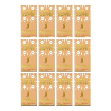 Wizards Magic Beans Tofee Cofee Chocolate  Box of 12 x 55g Bars