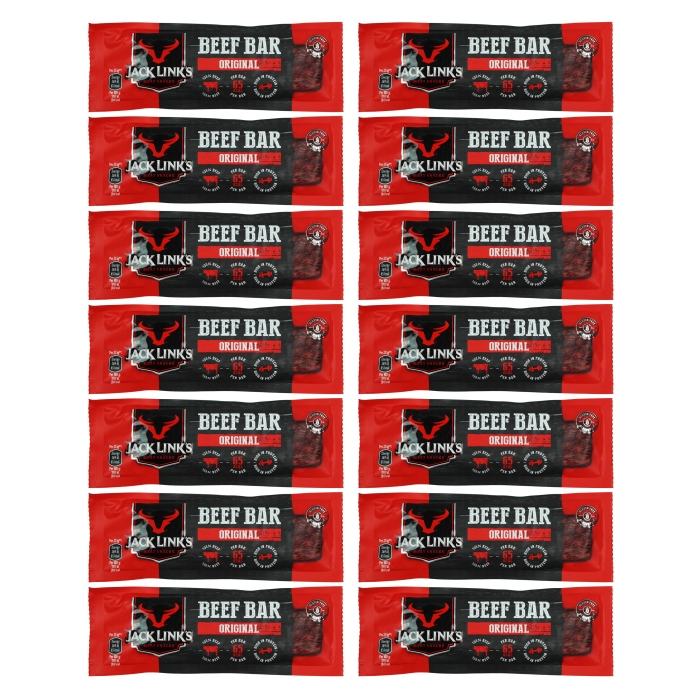 Jack Link's Original Beef Bars - Box of 14 x 22.5 g