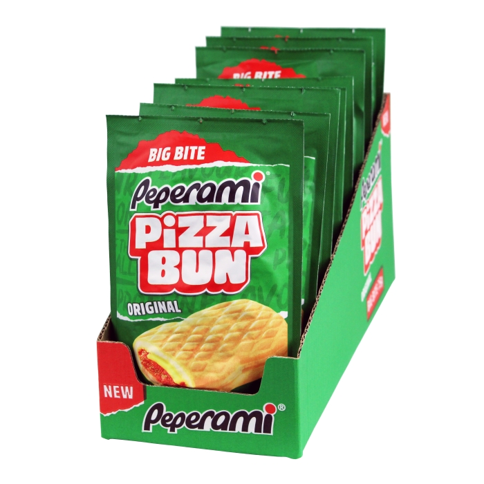 Peperami Original Pizza Bun - Box of 8 x 75 g