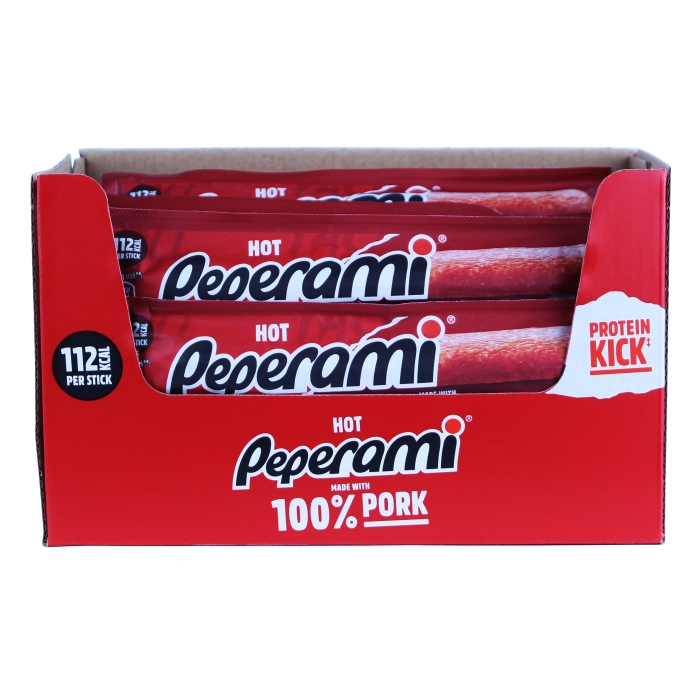 Peperami hot box of 24