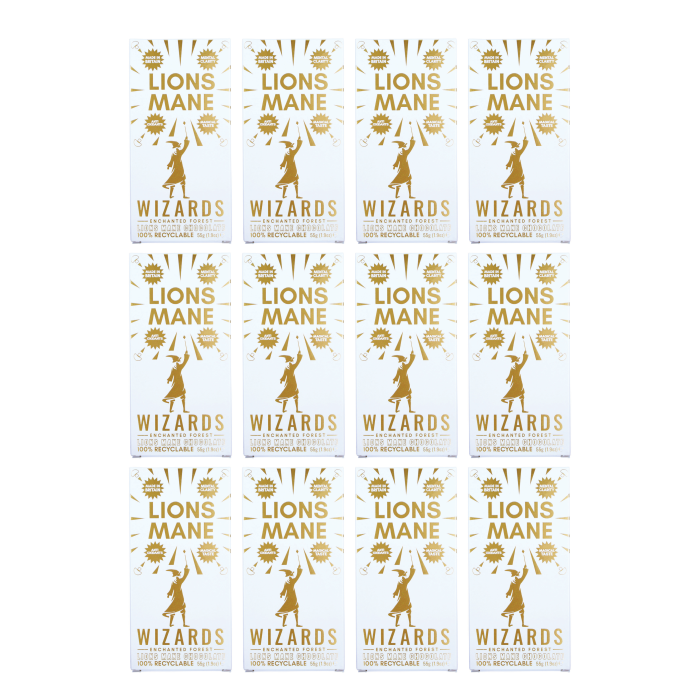 Wizards Magic Enchanted Forest Lions Mane Chocolate  Box of 55g Bars